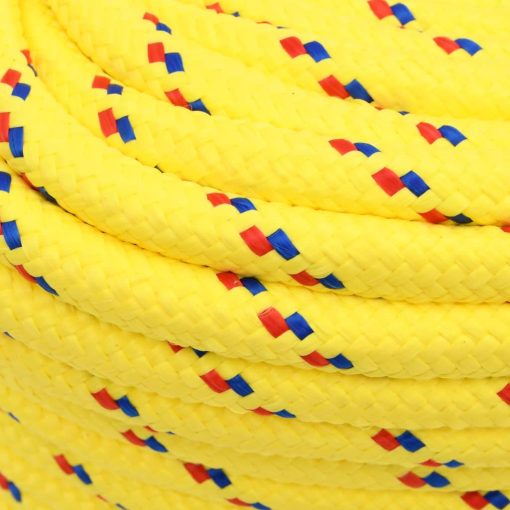 Vrv za čoln rumena 16 mm 25 m polipropilen - Image 4