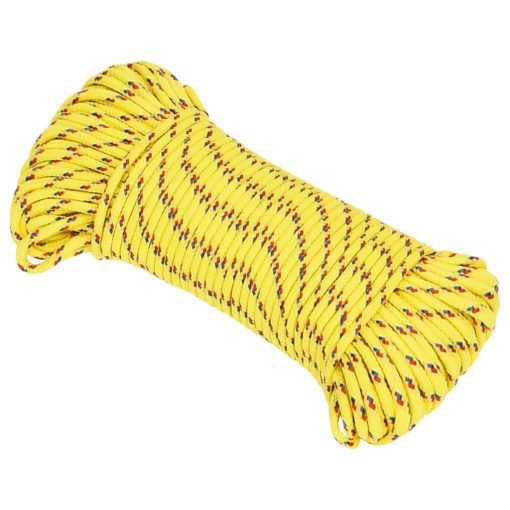 Vrv za čoln rumena 3 mm 25 m polipropilen - Image 2