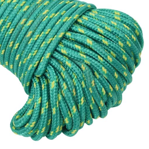 Vrv za čoln zelena 4 mm 100 m polipropilen - Image 4