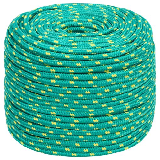 Vrv za čoln zelena 8 mm 100 m polipropilen - Image 2