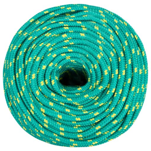 Vrv za čoln zelena 8 mm 100 m polipropilen - Image 3