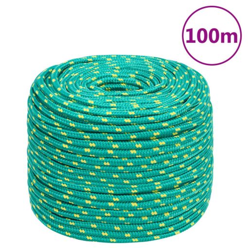 Vrv za čoln zelena 8 mm 100 m polipropilen