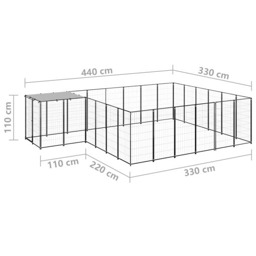 1 m² jeklo