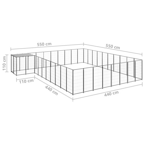 41 m² jeklo