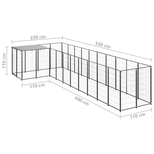 26 m² jeklo