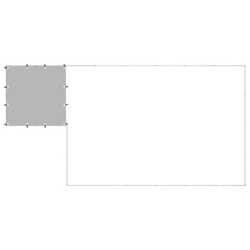 47 m² jeklo