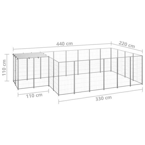 47 m² jeklo