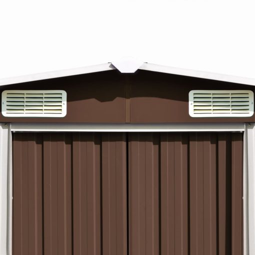 Vrtna lopa rjava 257x990x181 cm pocinkano jeklo