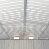 Vrtna lopa rjava 257x990x181 cm pocinkano jeklo