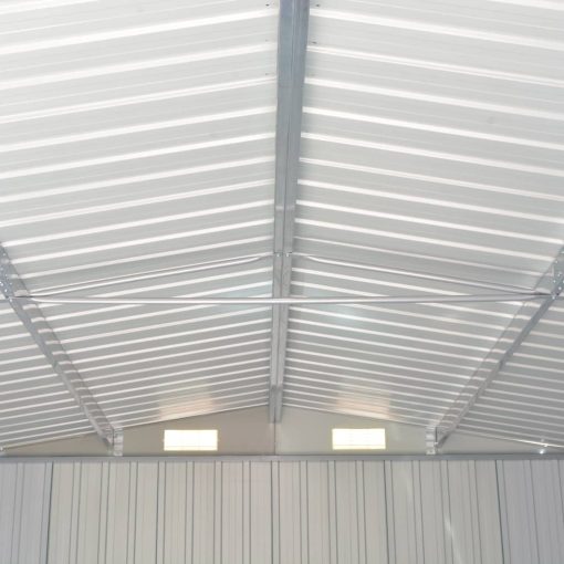 Vrtna lopa rjava 257x990x181 cm pocinkano jeklo