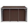 Vrtna lopa rjava 277x279x179 cm pocinkano jeklo