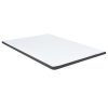 Boxspring postelja temno siva iz blaga 140x200 cm