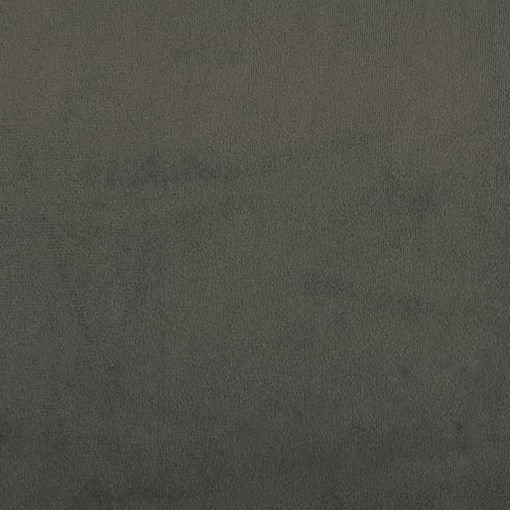 Posteljni okvir brez vzmetnice temno siv 140x200 cm žamet