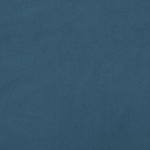 Posteljni okvir brez vzmetnice temno moder 160x200 cm žamet