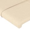 posteljni okvir brez vzmetnice Cream 90x200 cm Tkanina